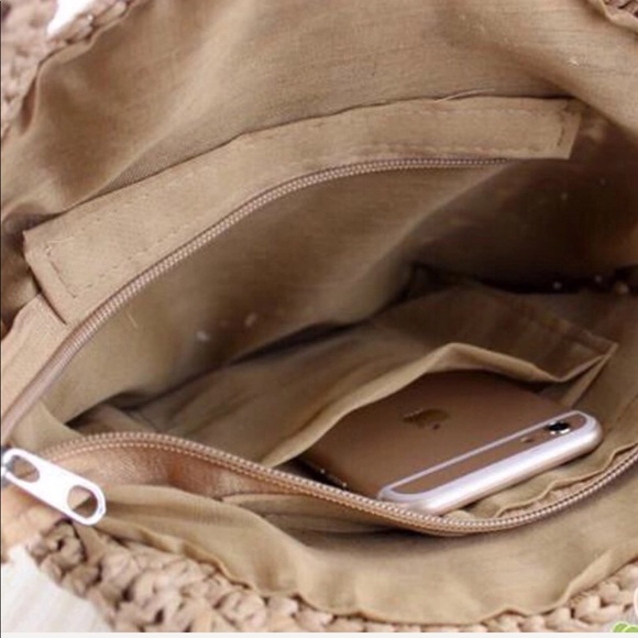 Raffia Boho Beach Bag - Picture 7 of 8